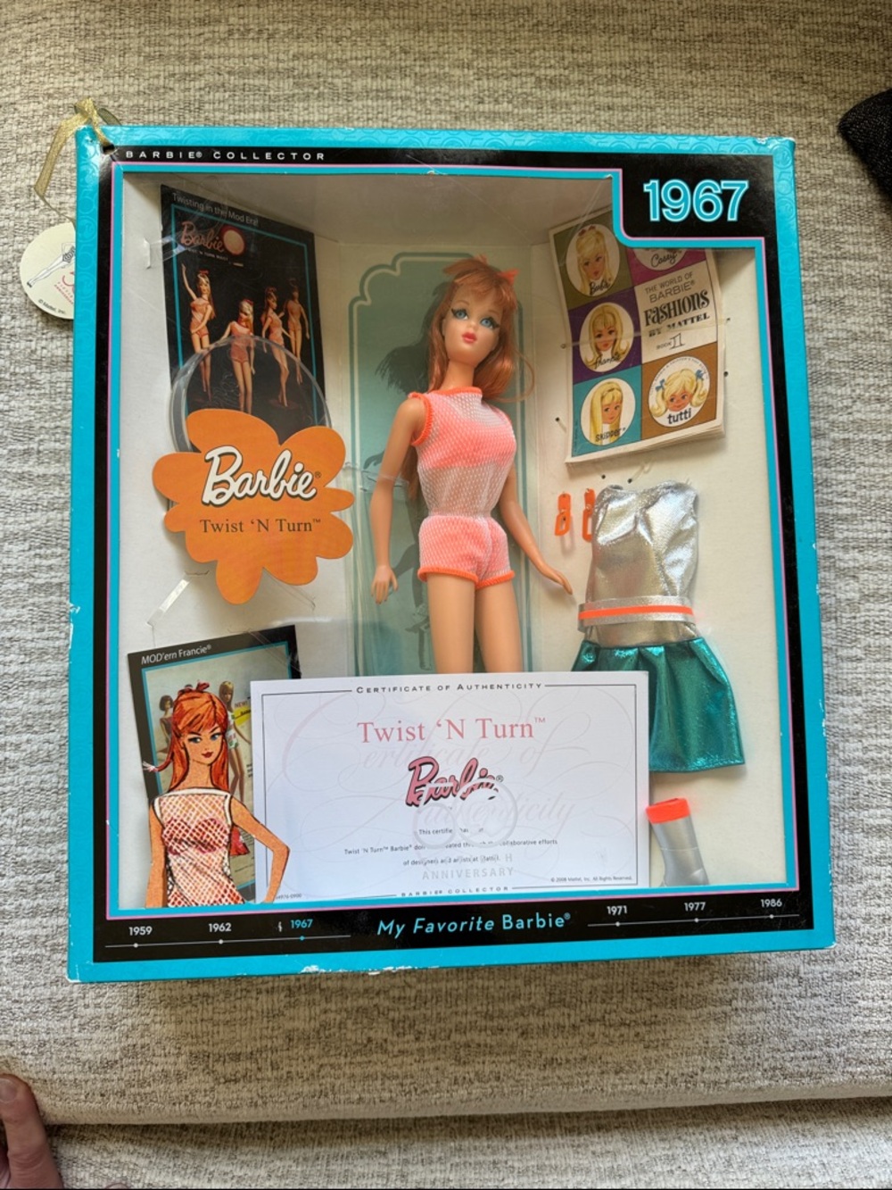 Barbie 50th anniversary twist ‘n turn 2009